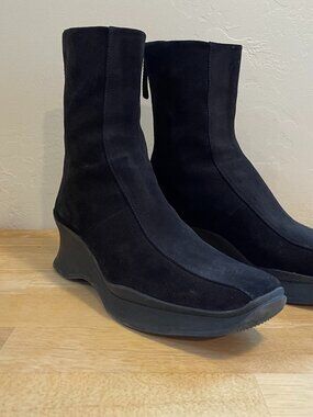 Prada Linea Rossa Suede Boots